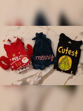 Lot Of 4 Holiday Clothing